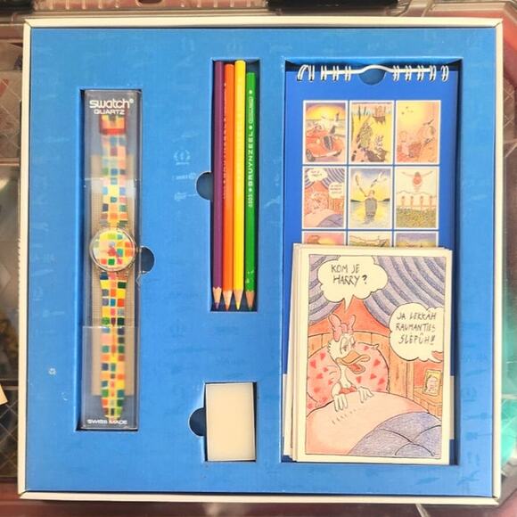 Swatch Watch AGATIC AGATAC GK280PACK2 1999 Limited Packagings New Old Stock